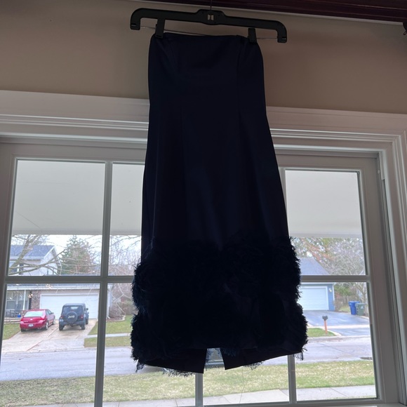 Navy Blue Dress - Picture 3 of 5